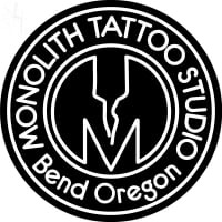 Custom Monolith Tattoo Studio Logo 3 Enseigne Néon