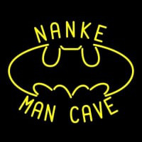 Custom Nanke Mancave Bat Enseigne Néon