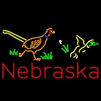 Custom Nebraska Pheasant Steve Enseigne Néon