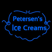 Custom Petersens Ice Creams Enseigne Néon