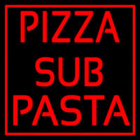 Custom Pizza Sub Pasta Enseigne Néon