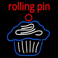 Custom Rolling Pin Cupcake 1 Enseigne Néon
