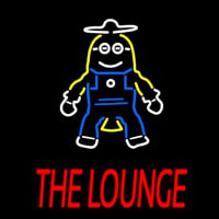 Custom The Lounge Enseigne Néon