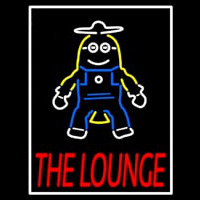 Custom The Lounge Enseigne Néon