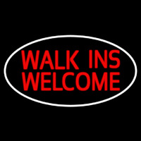 Custom Walks In Welcome 1 Enseigne Néon