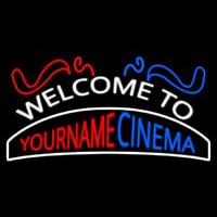 Custom Welcome To Cinema Enseigne Néon