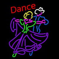 Dancing Couple Dance Enseigne Néon