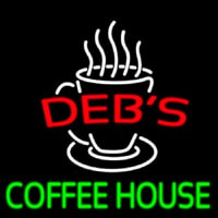 Debs Coffee House Enseigne Néon