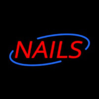 Deco Style Red Nails Enseigne Néon