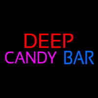 Deep Candy Bars Enseigne Néon