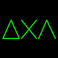 Delta Chi Lambda Enseigne Néon