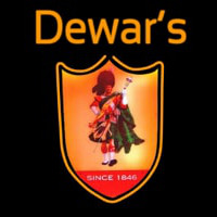Dewars Scotchman Enseigne Néon