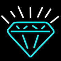 Diamond Logo Enseigne Néon