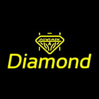 Diamond Yellow Enseigne Néon