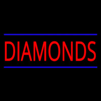 Diamonds Enseigne Néon