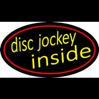 Disc Jockey Inside 2 Enseigne Néon