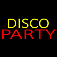 Disco Party 4 Enseigne Néon