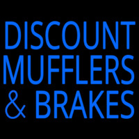 Discount Muflers And Brakes Enseigne Néon