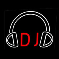 Dj With Logo 4 Enseigne Néon