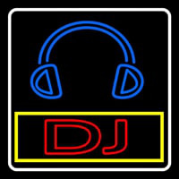 Dj With Logo Enseigne Néon