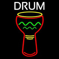 Djembe Drum 2 Enseigne Néon