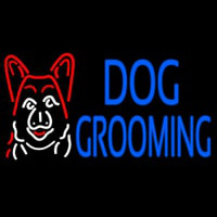 Dog Grooming Enseigne Néon