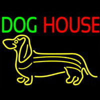 Dog House 2 Enseigne Néon