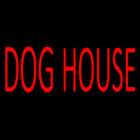 Dog House Block Enseigne Néon