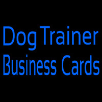 Dog Trainer 1 Enseigne Néon