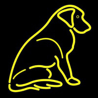 Dog With Logo Enseigne Néon