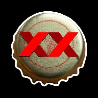 Dos Equis Amber Me ico Bottle Cap Beer Sign Enseigne Néon