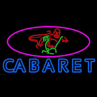 Double Stroke Cabaret Logo Enseigne Néon