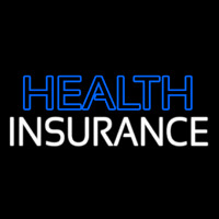Double Stroke Health Insurance Enseigne Néon