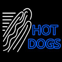 Double Stroke Hot Dogs Enseigne Néon