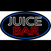 Double Stroke Juice Bar With Grapes Enseigne Néon