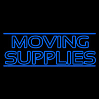 Double Stroke Moving Supplies Enseigne Néon