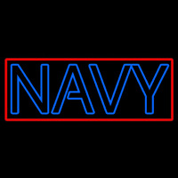 Double Stroke Navy Enseigne Néon