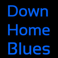 Down Home Blues Enseigne Néon