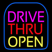 Drive Thru Open Enseigne Néon