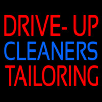 Drive Up Cleaners Tailoring Enseigne Néon