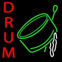 Drum Symbol 2 Enseigne Néon
