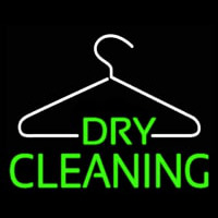 Dry Cleaning Enseigne Néon