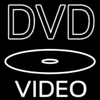 Dvd Video Dics Enseigne Néon