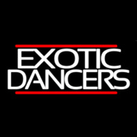 E otic Dancers Enseigne Néon