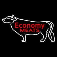 Economy Meats Enseigne Néon