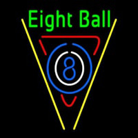 Eight Ball Pool Bar Enseigne Néon