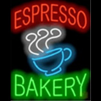 Espresso Bakery Diet Enseigne Néon