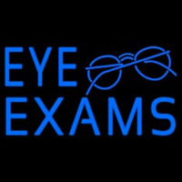 Eye E ams With Glass Logo Enseigne Néon