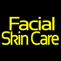 Facial Skin Care Enseigne Néon