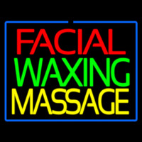 Facial Wa ing Massage Enseigne Néon